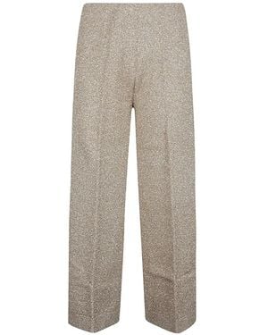 Circus Hotel Wide-Leg Trousers - Grey