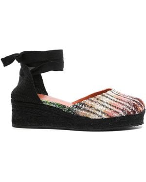 Missoni Zigzag Espadrilles - Black