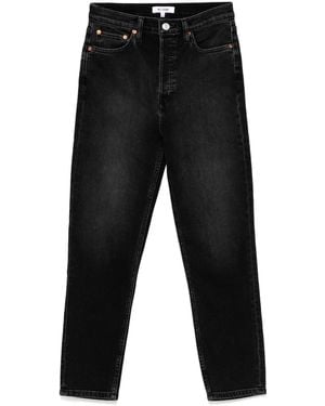 RE/DONE Vaqueros Capri 1990 - Negro