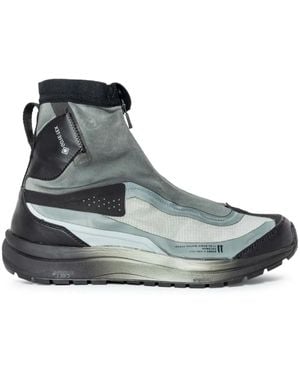 Boris Bidjan Saberi 11 High-Top-Sneakers mit Reißverschluss - Schwarz