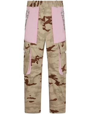 DSquared² Camouflage-Print Cargo Pants - Green