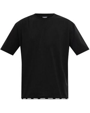 DSquared² Logo-Trim T-Shirt - Black