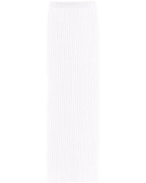Ferragamo Side-slit Long Skirt - White