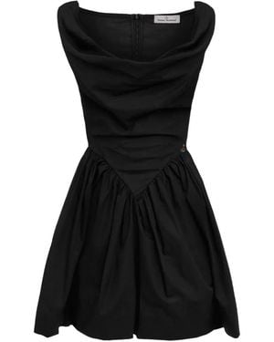 Vivienne Westwood Sunday Corset-Inspired Mini Dress - Black