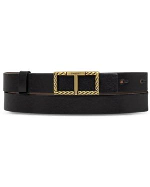 Twinset Ceinture À Boucle À Effet Torsadé - White