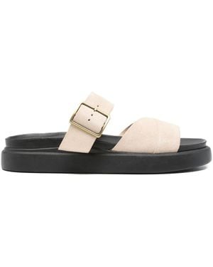 Clarks Aristella Buckled Sandals - ホワイト