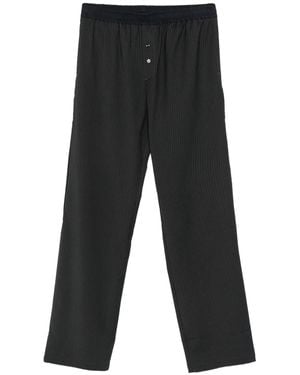 Paloma Wool Gales Hose mit Nadelstreifen - Schwarz