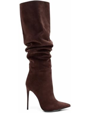 Femme LA Mariel Slouched Boots - Brown
