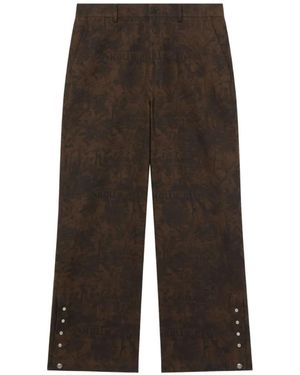 Palm Angels Pantalon À Imprimé Starleaf - Brown
