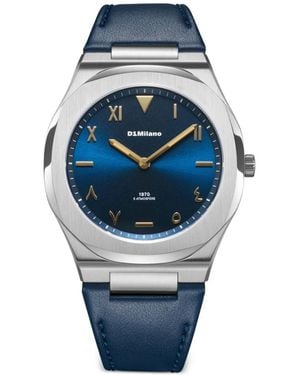 D1 Milano Oceanline Ultra Thin 39Mm Watch - Blue