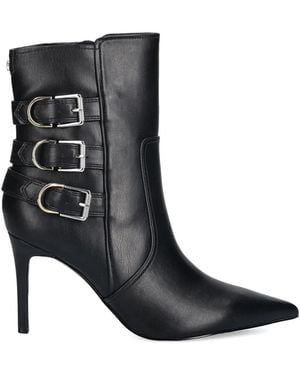 Guess Buckle Stiletto Boots - Black