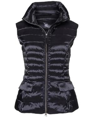 Marc Cain Quilted High-Neck Gilet - Black