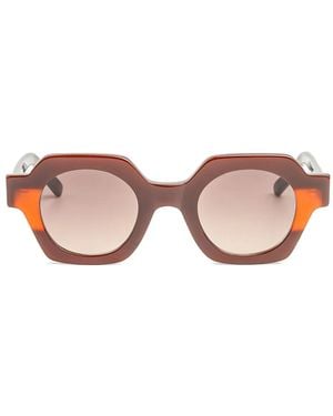 Kaleos Eyehunters Northcutt 4 Geometric-Frame Sunglasses - Pink