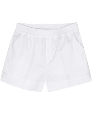 P.A.R.O.S.H. Geplooide Shorts - Wit