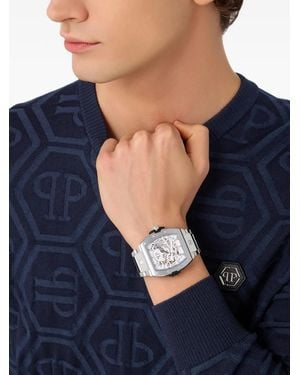 Philipp Plein The $Keleton 44Mm Watch - Blue
