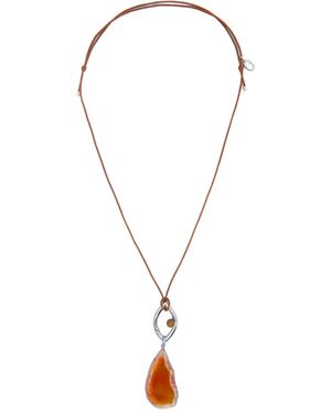 CAPSULE ELEVEN X Pantone Agate Necklace - Metallic