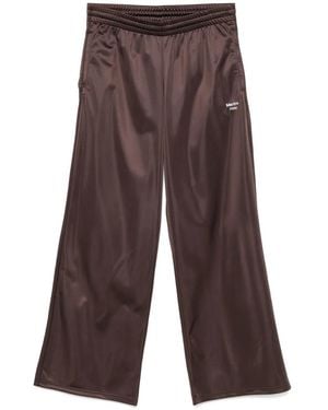 Martine Rose Wide-Leg Track Pants - Brown