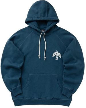 by Parra Hoodie mit Logo-Print - Blau
