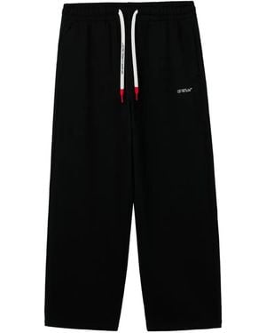 Off-White c/o Virgil Abloh Pantalon De Jogging À Rayures Diag - Noir