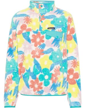 Patagonia フローラル スウェットシャツ - グレー