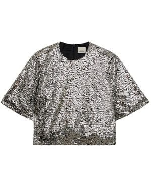 Isabel Marant Helga Top - Grey