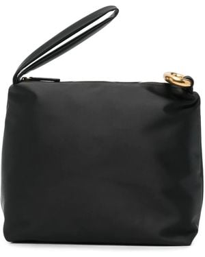 By Malene Birger Pochette Isadora À Détail D'Anneau - Black