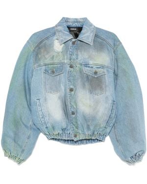 Egonlab Denim Bomberjack - Blauw