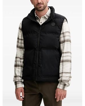Lindberg Logo Padded Gilet - Black