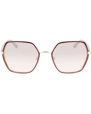Calvin Klein Occhiali Da Sole Oversize - Rosa