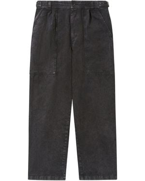 Isabel Marant Pantalon Ilyan En Coton - Grey