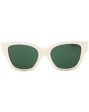 Burberry Rectangle-Frame Sunglasses - Green