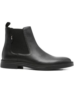 BOSS Emed-Logo Chelsea Boots - Black