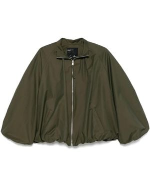 Cordera Ballon-Sleeve Jacket - Green