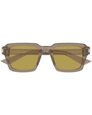 Saint Laurent Sl 947 Square-Frame Sunglasses - Green