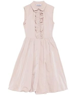 Dice Kayek Robe Courte À Volants - Pink