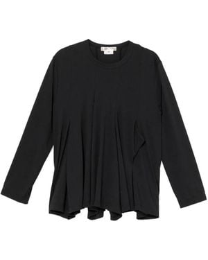Comme des Garçons Draped T-Shirt - Black