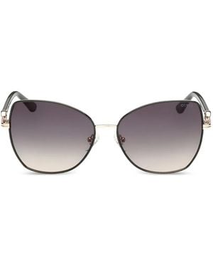 GUESS EYEWEAR Geometric-Frame Sunglasses - Grey
