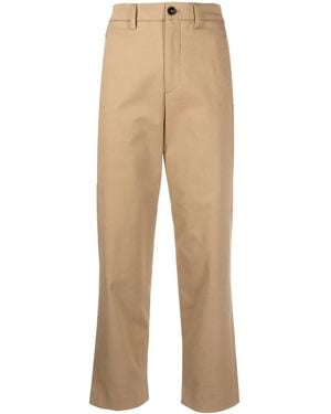 Woolrich Stretch-Twill Trousers - Natural