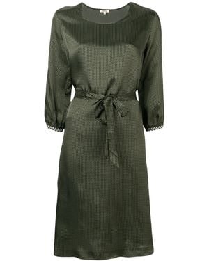 Bellerose Printed Shift Dress - Green