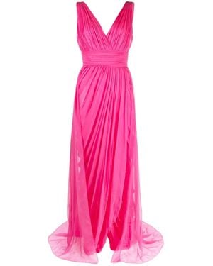 Alberta Ferretti Long -Signed Long Dress - Pink