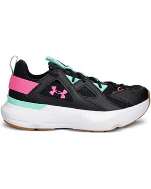 Under Armour Panelled-Mesh Trainers - Black