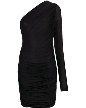 GAUGE81 Asymmetrisches Minikleid - Schwarz