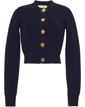 Cara Cara Cardigan Ellery À Design Côtelé - Bleu