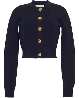 Cara Cara Gerippter Ellery Cardigan - Blau