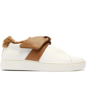 Alexandre Birman Clarita Asymmetric Sneakers - White