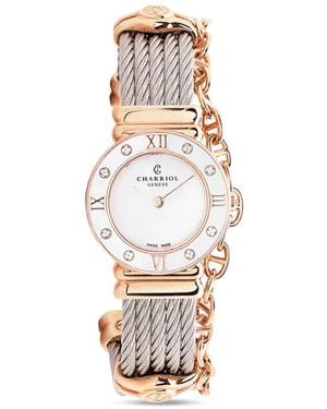 Charriol Reloj St-Tropez De 24.5 Mm - Blanco
