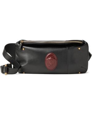 Versace Lou Heuptas Van Nappaleer - Zwart