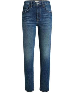 KHAITE Viv Five-Pocket Jeans - Blue