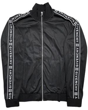 Givenchy Logo-Tape Track Jacket - Black
