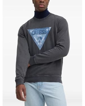 Guess Triangle Logo Sweatshirt - Grey